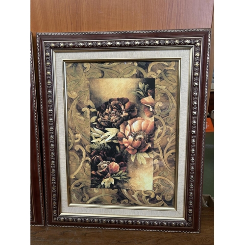 233 - x2 Argos The Classic Prints in Decorative Frame (55 x 45cm)