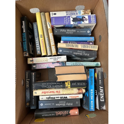 331 - x3 Boxes of Fiction Books