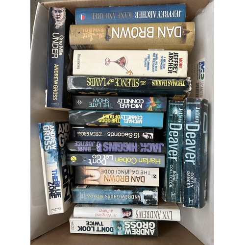 331 - x3 Boxes of Fiction Books