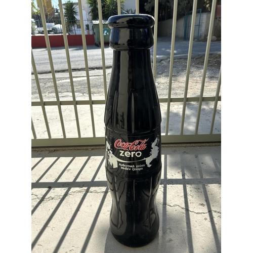 366 - Collectible Big Coca-Cola Zero Plastic Bottle (100cm H.)