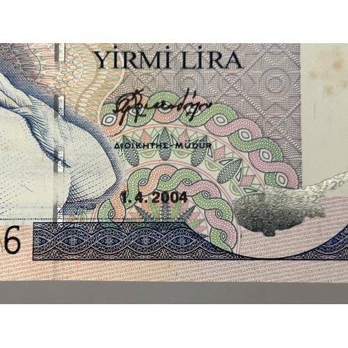 190 - Central Bank of Cyprus 2004 £20 Uncirculated Banknote