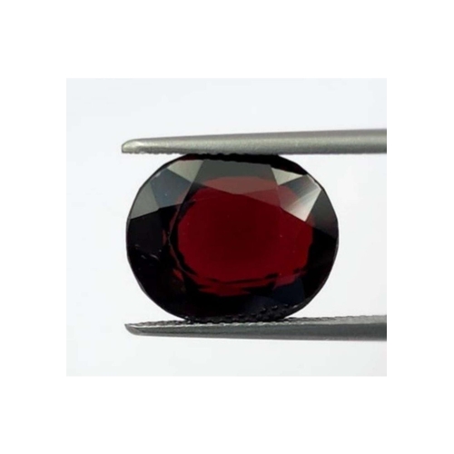 261 - Natural Almandite Garnet, Oval Mixed Cut, 9.80Ct, Deep Red Transparent Color