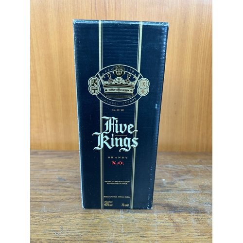 125 - KEO Five Kings Brandy X.O. 70cl