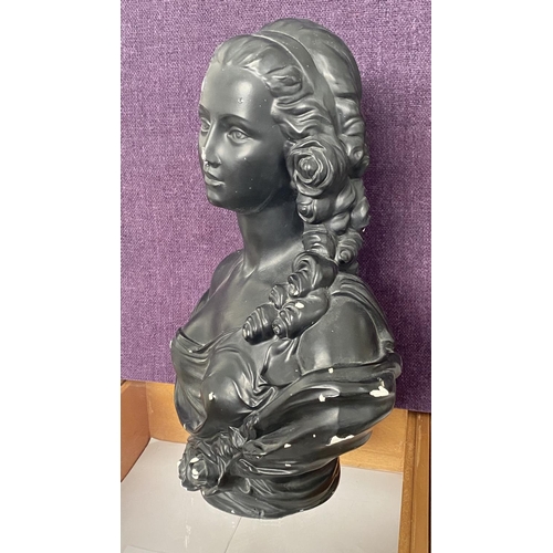 80 - Maria Antoinette Plaster Bust (A/F - 53cm H.)