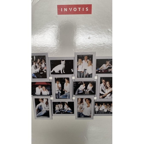 88 - Large Invotis Building White Wall Photo Framed (Unused, Boxed)