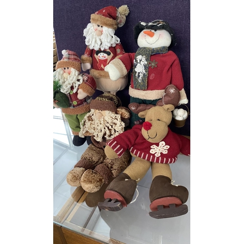 91 - Lot of Santa's Christmas Decoration