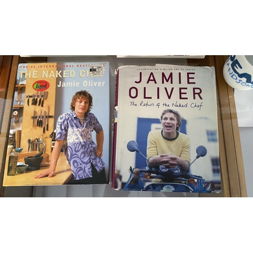 176 - Jamie Oliver's Books (x4), Cheeky Mug and Flavour Shaker