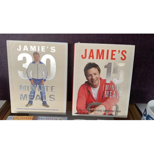 176 - Jamie Oliver's Books (x4), Cheeky Mug and Flavour Shaker