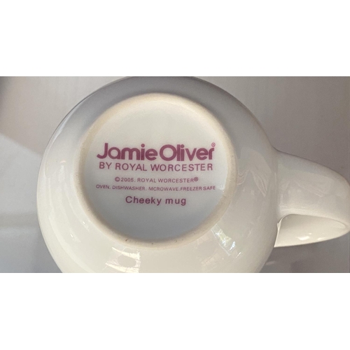 176 - Jamie Oliver's Books (x4), Cheeky Mug and Flavour Shaker