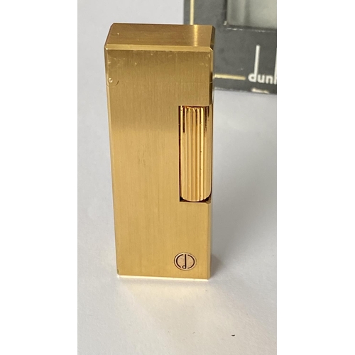 52 - Dunhill Gold Plated Cigarette Lighter