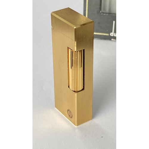 52 - Dunhill Gold Plated Cigarette Lighter