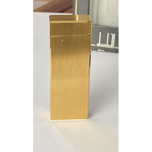 52 - Dunhill Gold Plated Cigarette Lighter