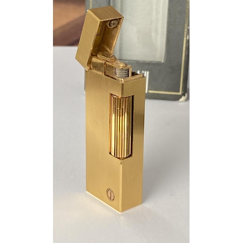 52 - Dunhill Gold Plated Cigarette Lighter