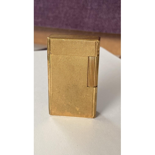 84 - St.Dupont Gold Plated Lighter