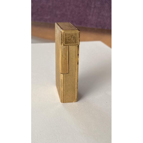 84 - St.Dupont Gold Plated Lighter