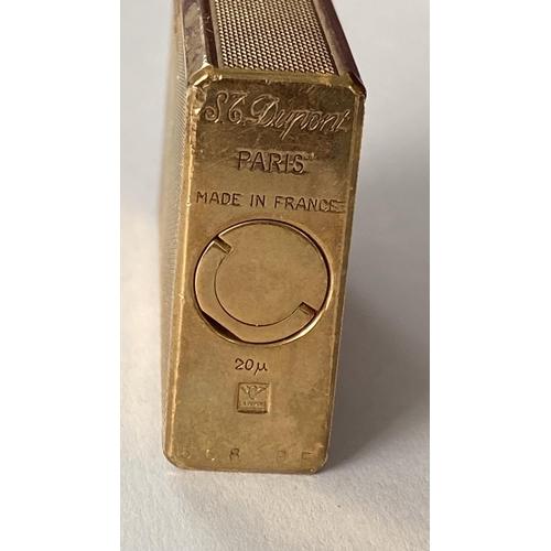 84 - St.Dupont Gold Plated Lighter