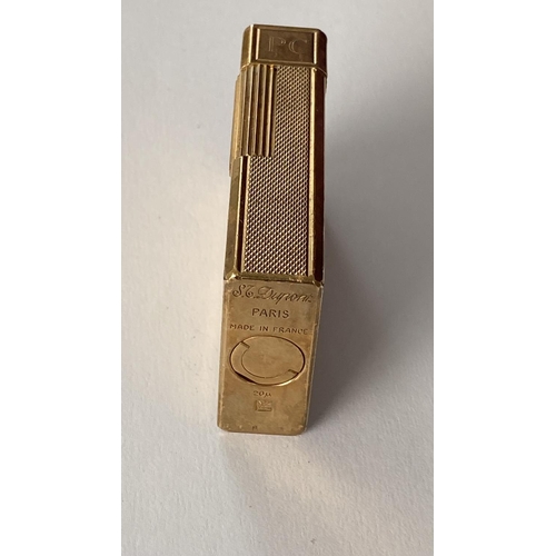 84 - St.Dupont Gold Plated Lighter