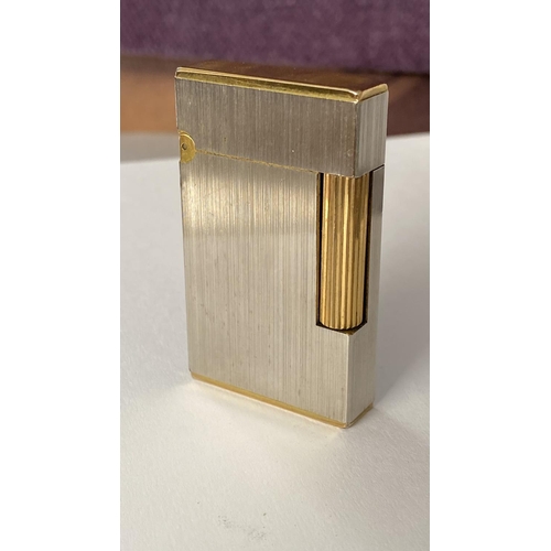 85 - St.Dupont Gold and Platinum Plated Lighter