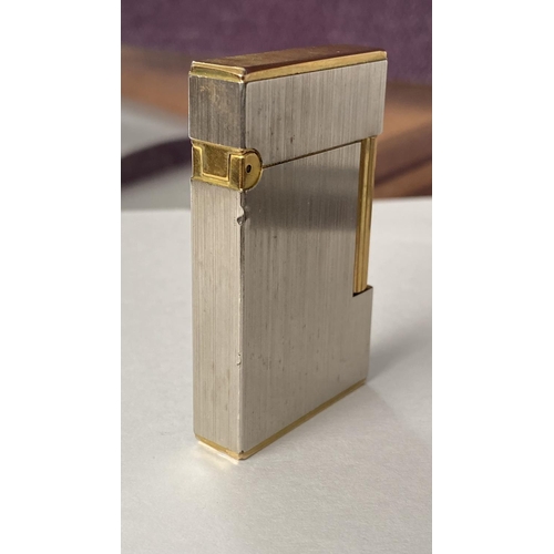 85 - St.Dupont Gold and Platinum Plated Lighter