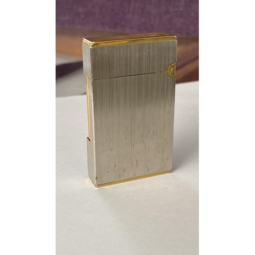 85 - St.Dupont Gold and Platinum Plated Lighter