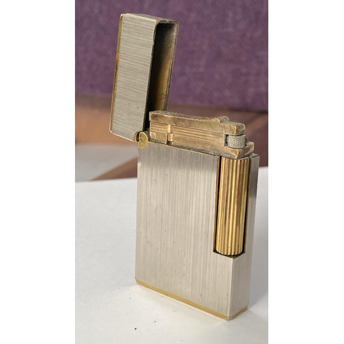 85 - St.Dupont Gold and Platinum Plated Lighter