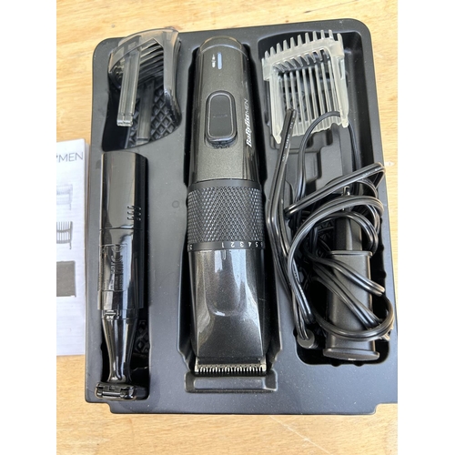 35 - Babyliss Men Hair Clipper Trimmer Kit