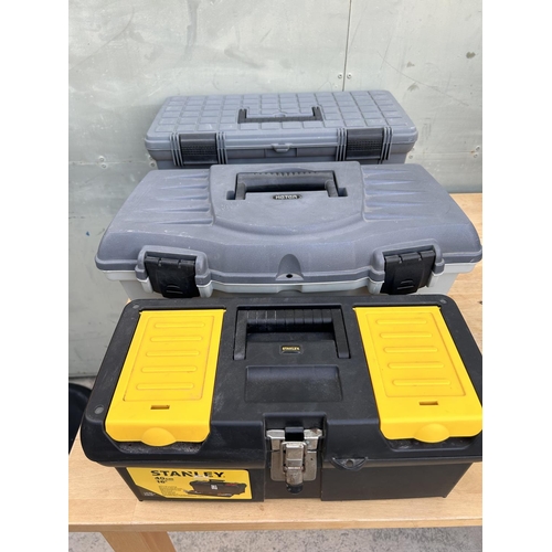 38 - Stanley, Keter and Tuff-Stuff Tool Boxes