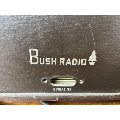 40 - Vintage Bush 1950s Valve 3-Band Radio