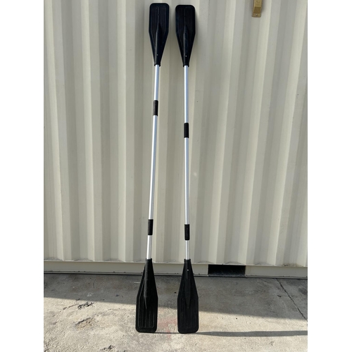 421 - x2 Canoe Aluminium Oars