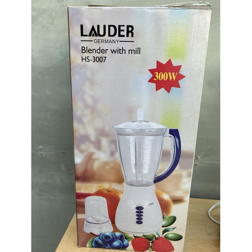 566 - Lauder Germany Blender with Mill (A/F - Missing Top Cover)