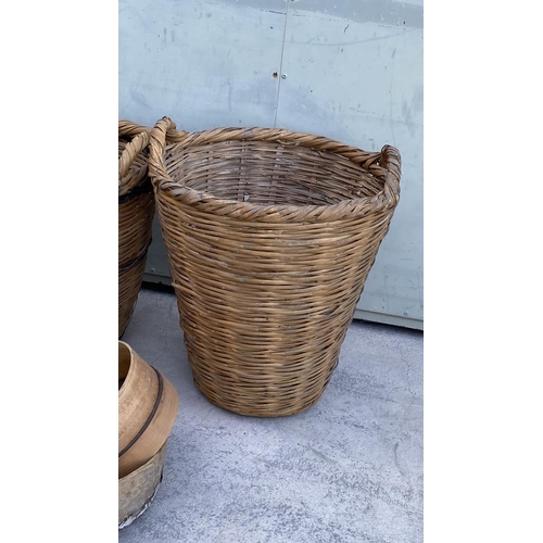 19 - Cyprus Traditional Woven Baskets and Sieves