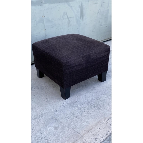 413 - 'Ikea' Upholstered Puff/Foot Stool