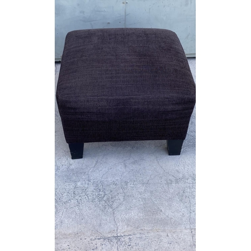 413 - 'Ikea' Upholstered Puff/Foot Stool