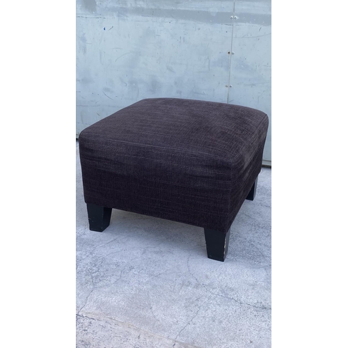 413 - 'Ikea' Upholstered Puff/Foot Stool