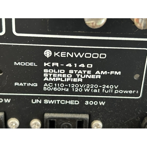 139 - Kenwood Model KR-4140 Stereo Tuner Amplifier