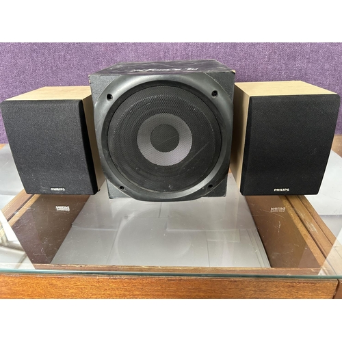 588 - Divoom Multimedia Subwoofer System with x2 Philips Speakers