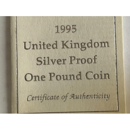 594 - UK 1995 Silver Proof Coin