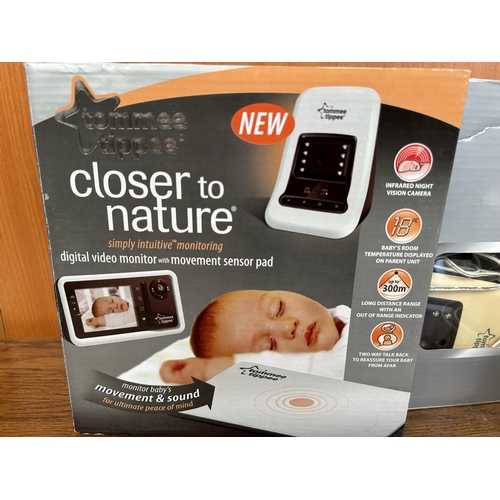 603 - Tommee Tippee Baby Digital Video Movement with Movement Sensor and Electric Feeding Bottle Warmer