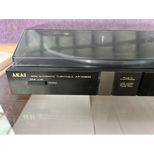 30 - Akai AF-M300 Semi Automatic Turntable