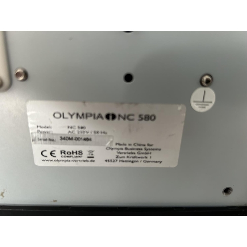 35 - Olympia NC580 Banknote Counter/Counterfeit Detector Machine