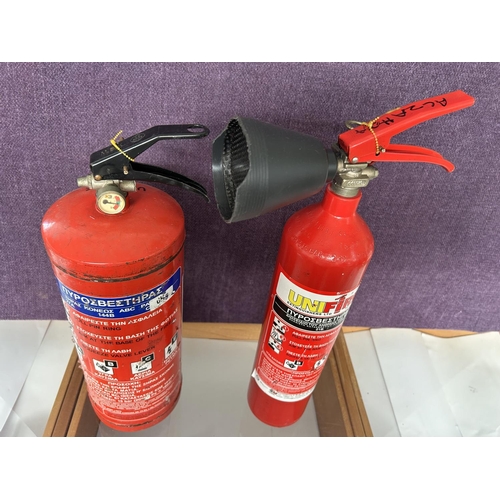 515 - x2 Fire Extinguishers