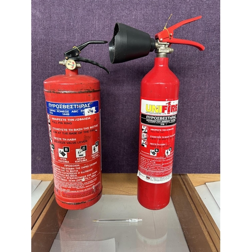 515 - x2 Fire Extinguishers