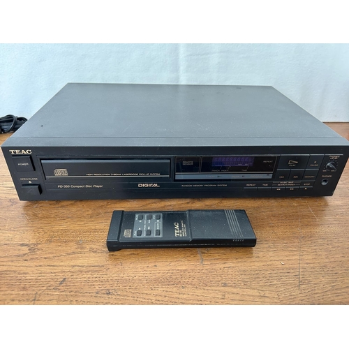 486 - Teac PD-350 Compact Disc Player (A/F - Faulty)