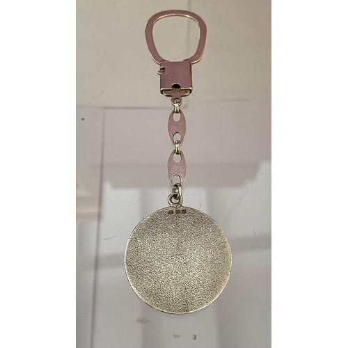 31 - Silver 925 Mercedes Key Ring