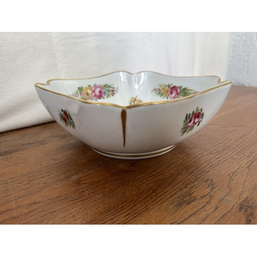 4 - Limoges France Porcelain Floral Square Bowl - Taken Back on 12/12/2024