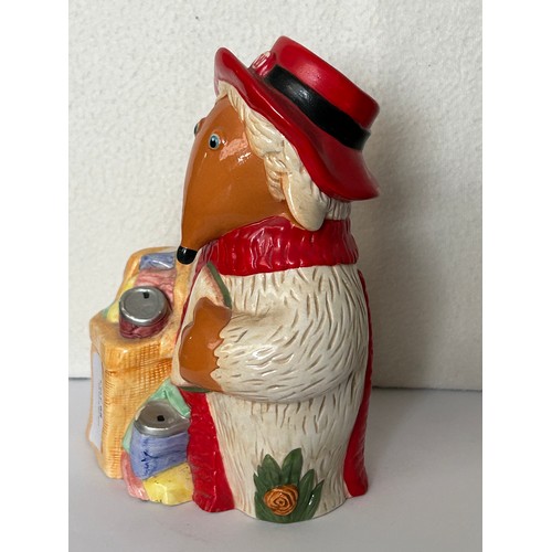 65 - The Wombles Elizabeth Bereford Ceramic Money Box ( 18cm H. )