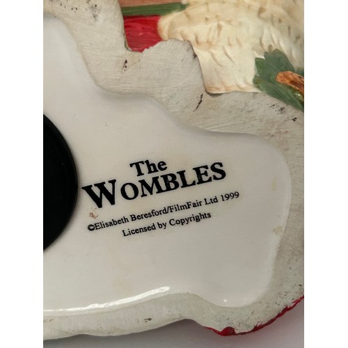 65 - The Wombles Elizabeth Bereford Ceramic Money Box ( 18cm H. )