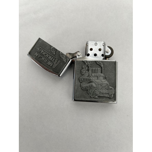 28 - American Trucker Collectable Zippo Lighter