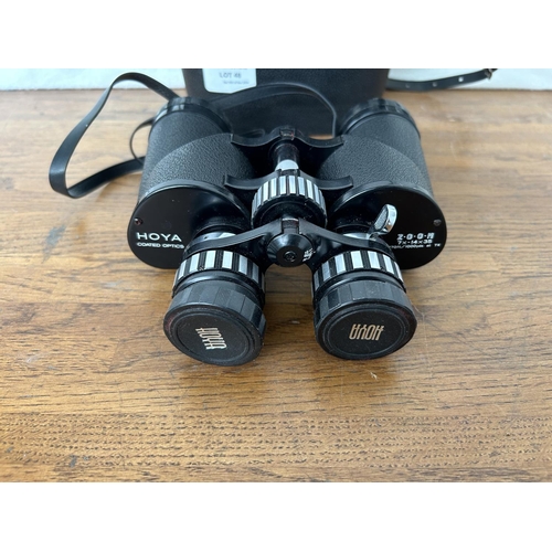 48 - Hoya Japan Binoculars (7 x 14 x 35)