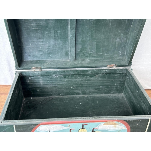 54 - Large Coleman's Agent 1883 Wooden Box (45 W. x 27 D. x 21cm H.)